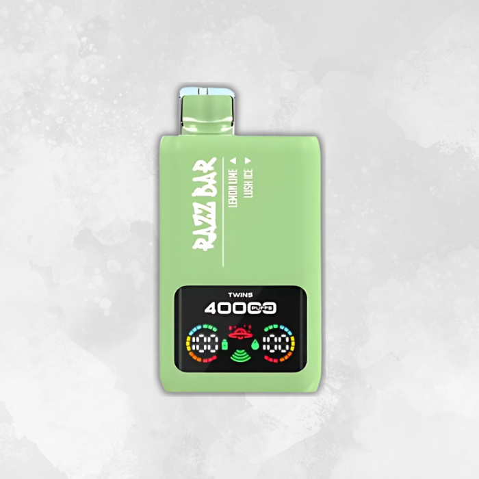 Razz Bar 40000 Lemon Lime & Lush Ice | Disposable Vape Razz Bar 40000 Lemon Lime & Lush Ice | Disposable Vape
