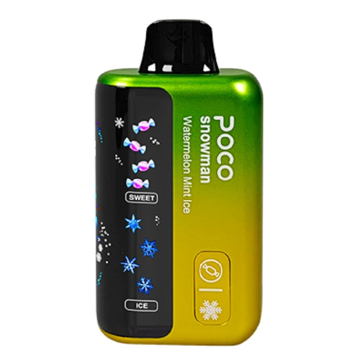 Poco Snowman - Watermelon Mint Ice | Disposable Vape Poco Snowman - Watermelon Mint Ice | Disposable Vape