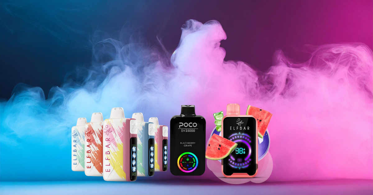Disposable Vapes  Elfbar, Razz Bar, Poco and Vapsolo