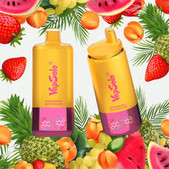 VAPSOLO TRIPLE 60000 - TROPICAL FRUIT & STRAWBERRY WATERMELON & LEMON PEACH