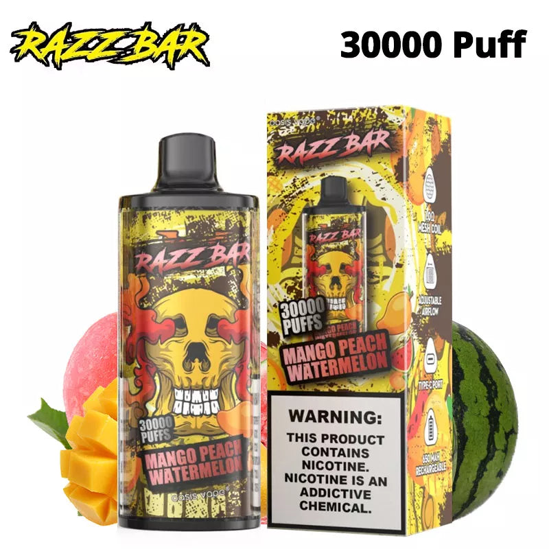 Razz Bar 30000 Mango Peach Watermelon