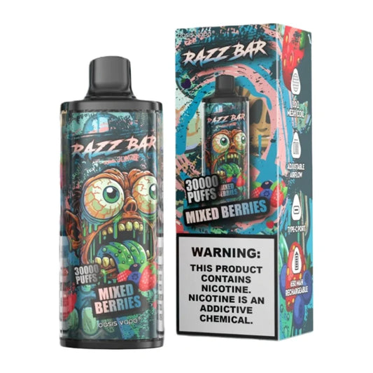 Razz Bar 30k Mixed Berries | 30000 Puffs Vape Razz Bar 30k Mixed Berries | 30000 Puffs Vape
