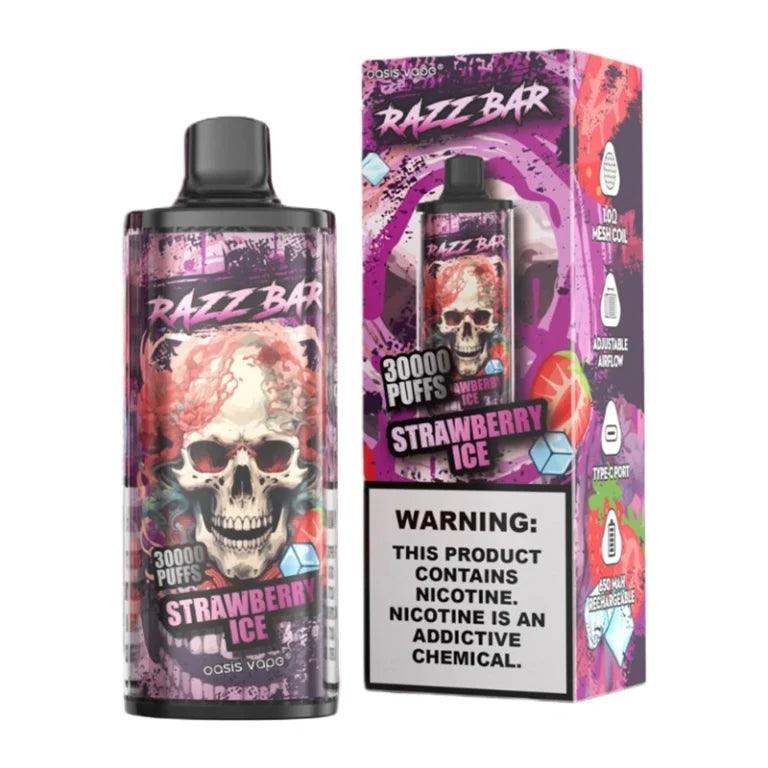 Razz Bar 30000 Strawberry Ice