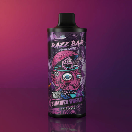 Razz Bar 30k Summer Dream | 30000 Puffs Rechargeable Vape Razz Bar 30k Summer Dream | 30000 Puffs Rechargeable Vape