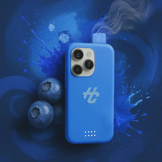 Humo Case Vape Iphone - Blue Razz Ice