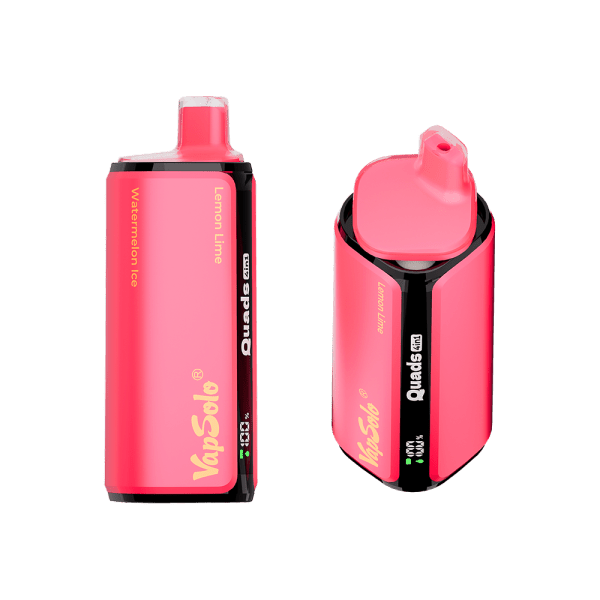 Vapsolo Quads 80K - Lemon Lime & Watermelon Ice & Black Ice Dragon Fruit Strawberry & Love66
